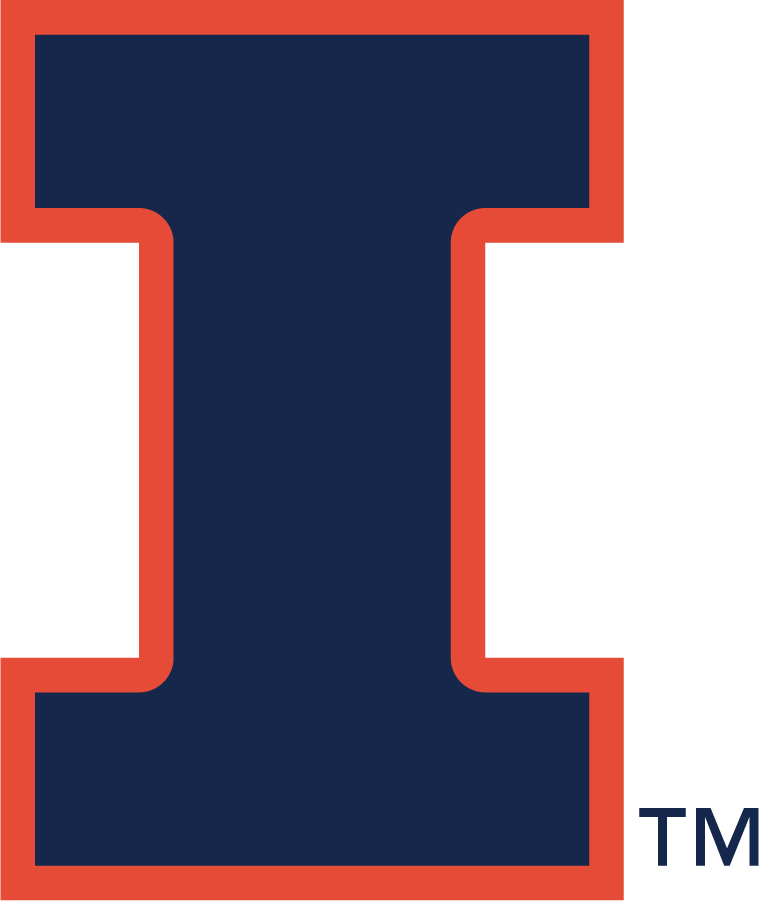 Illinois Fighting Illini 2014-Pres Alternate Logo diy DTF decal sticker